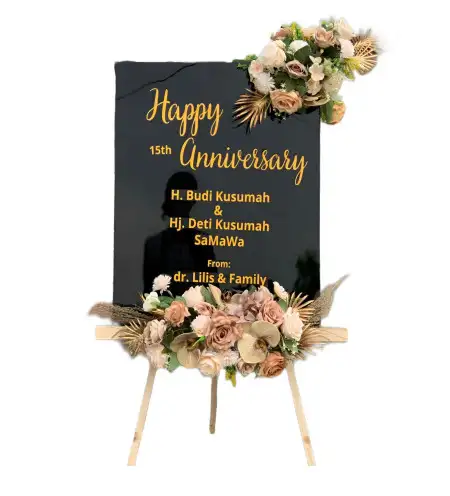 Papan Bunga Akrilik Brambang Darussalam