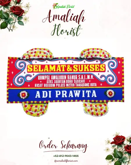 Papan Bunga Ucapan Selamat Brambang Darussalam